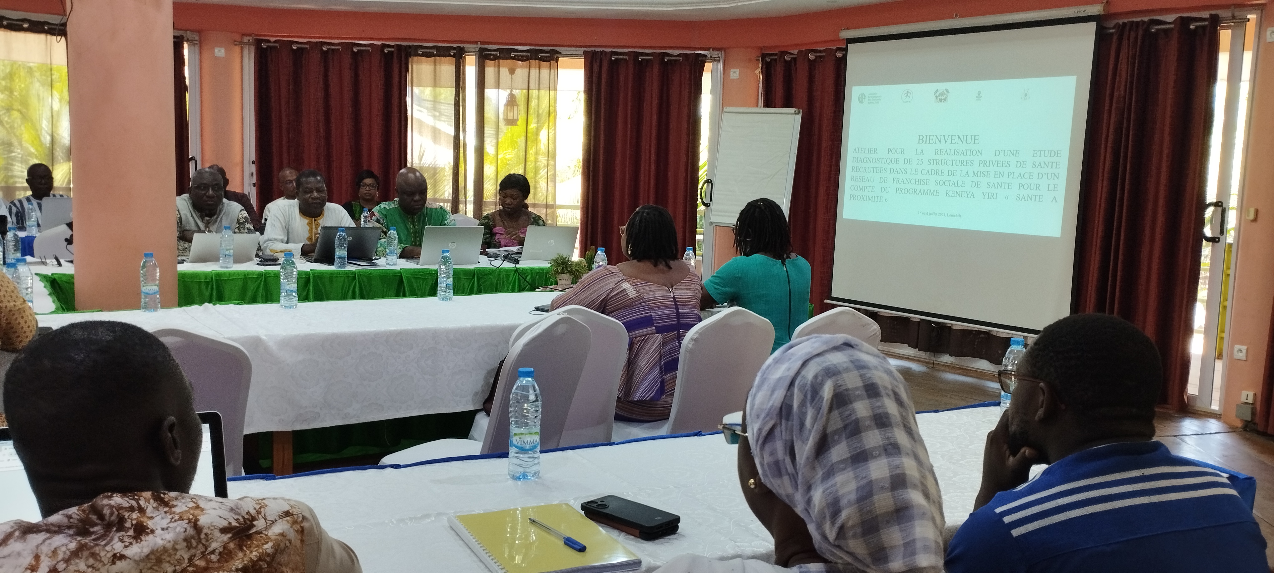 Atelier évaluation des franchisés à Loumbila lot 1